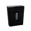   Monolight Office LUS-144 fekete 20L gyűjtőkosaras A4 300W keresztvágós (5 × 16 mm konfetti) iratmegsemmisítő CD és bankkártya vágóval