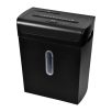   Monolight Office LUS-144 fekete 20L gyűjtőkosaras A4 300W keresztvágós (5 × 16 mm konfetti) iratmegsemmisítő CD és bankkártya vágóval