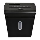 Monolight Office LUS-144 fekete 20L gyűjtőkosaras A4 300W keresztvágós (5 × 16 mm konfetti) iratmegsemmisítő CD és bankkártya vágóval