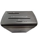 Monolight Office LUS-144 fekete 20L gyűjtőkosaras A4 300W keresztvágós (5 × 16 mm konfetti) iratmegsemmisítő CD és bankkártya vágóval