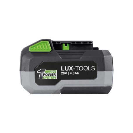 Lux-Tools ARM20-KIT Brushless fűnyírógép, 20V 4Ah akkus 33 cm vezeték nélküli, fűgyűjtős, akkumulátoros fűnyíró, 1 PowerSystem 4000 mAh li-ion akkuval és töltővel, kefe nélküli motorral