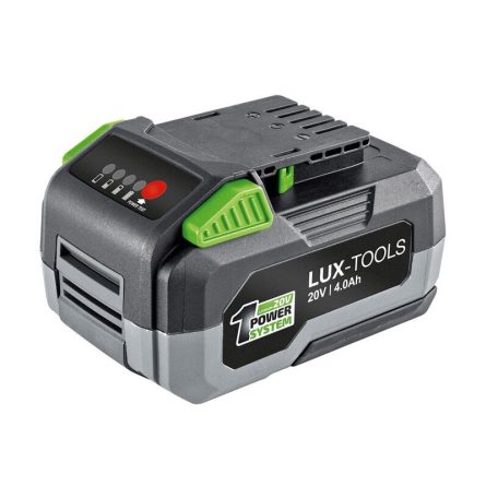 Lux-Tools ARM20-KIT Brushless fűnyírógép, 20V 4Ah akkus 33 cm vezeték nélküli, fűgyűjtős, akkumulátoros fűnyíró, 1 PowerSystem 4000 mAh li-ion akkuval és töltővel, kefe nélküli motorral
