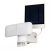 Lightway Solar 12W 6500K 900 lumen falra szerelhető, napelemes, szolár LED reflektor mozgásérzékelővel 
