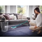 Leifheit 11700 Regulus mechanikus szőnyegseprű, gördíthető, teljesen fém szőnyegtisztító zöld vagy limitált ezüst színben