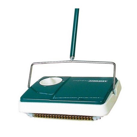 Leifheit 11700 Regulus mechanikus szőnyegseprű, gördíthető, teljesen fém szőnyegtisztító zöld vagy limitált ezüst színben