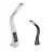 Livarno Lux 322287 LED Desk Lamp 3.2W/3.4W 280/340 lm 5000K/5500K Cool White LED asztali lámpa rugalmas nyakkal, beépített hőmérővel és ébresztőórával ezüst / fekete színben