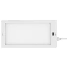 Livarno Home 420079 Panel 220 x 110 mm 540 lm 4000K (nappali fényű) 230V hálózati LED lámpa gardróbszekrényekbe, polcokhoz érintésmentes infravörös kapcsolóval, hálózati adapterrel