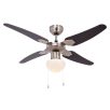   Livarno Home Ceiling Fan LED Light 106 cm 50W mennyezeti ventilátor max. 60W LED lámpával, húzókapcsolóval, nyári / téli üzemmóddal