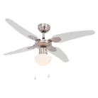Livarno Home Ceiling Fan LED Light 106 cm 50W mennyezeti ventilátor max. 60W LED lámpával, húzókapcsolóval, nyári / téli üzemmóddal