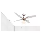 Livarno Home Ceiling Fan LED Light 106 cm 50W mennyezeti ventilátor max. 60W LED lámpával, húzókapcsolóval, nyári / téli üzemmóddal