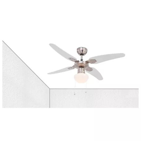Livarno Home Ceiling Fan LED Light 106 cm 50W mennyezeti ventilátor max. 60W LED lámpával, húzókapcsolóval, nyári / téli üzemmóddal