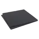Livarno Home 2 darabos 33.5 x 33.5 cm Basalt pala tálaló készlet, 335 x 335 mm kínálótál, felszolgáló szett, szilikon csúszásgátló lábakkal (451379)