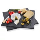 Livarno Home 2 darabos 33.5 x 33.5 cm Basalt pala tálaló készlet, 335 x 335 mm kínálótál, felszolgáló szett, szilikon csúszásgátló lábakkal (451379)