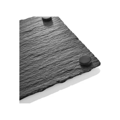 Livarno Home Basalt pala 8 darabos 10 x 10 cm tálaló készlet, alátét, poháralátét szett csúszásgátló szilikon lábakkal (451379)
