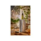 Livarno Home 37 x 20 cm zselés palackhűtő párna, szabványos (9 cm átmérőjű) boros vagy pezsgős üvegek hűtésére, ezüst