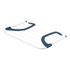 Livarno Home 452779 függő szárító, radiátorral, erkélyre, ajtóra, zuhanyzóhoz akasztható ruhaszárít 5 rúddal (3 méter hossz, 2 kg teherbírás)