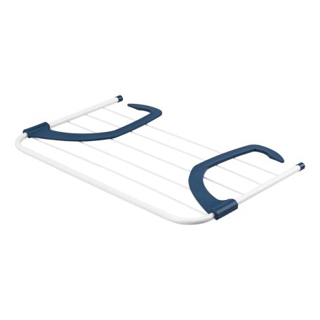 Livarno Home 452779 függő szárító, radiátorral, erkélyre, ajtóra, zuhanyzóhoz akasztható ruhaszárít 5 rúddal (3 méter hossz, 2 kg teherbírás)