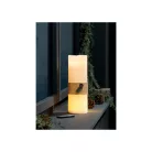 Livarno Home Single Slim 30 x 10 cm valódi viasz LED gyertya 6 órás időzítővel, távirányítóval, melegfehér pislákolgó élethű gyertyaláng effektussal 