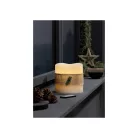 Livarno Home Single Big 15 x 15 cm valódi viasz LED gyertya 6 órás időzítővel, távirányítóval, melegfehér pislákolgó élethű gyertyaláng effektussal 