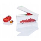 Livarno Home Slicer and Dicer multifunkciós mechanikus aprító, szeletelő és reszelő gyűjtőtállal, 6 cserélhető betéttel (462703)