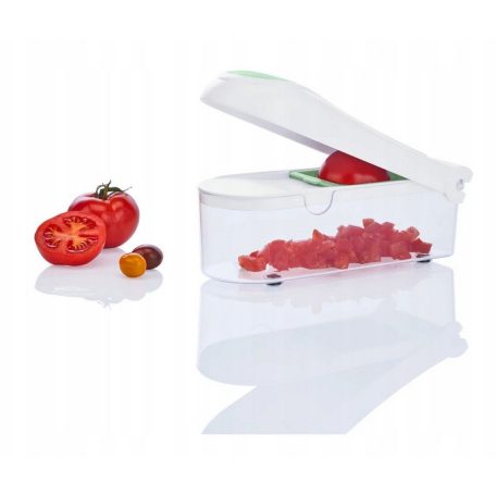 Livarno Home Slicer and Dicer multifunkciós mechanikus aprító, szeletelő és reszelő gyűjtőtállal, 6 cserélhető betéttel (462703)