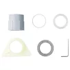   Livarno Home egykaros, víztakarékos, szálcsiszolt nemesacél / fekete 21 cm design csendes mosogató csaptelep 160°-ban elforgatható fejjel, 2 fokozatú vízáramlással (482299)
