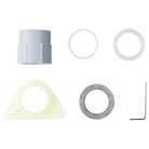 Livarno Home egykaros, víztakarékos, szálcsiszolt nemesacél / fekete 21 cm design csendes mosogató csaptelep 160°-ban elforgatható fejjel, 2 fokozatú vízáramlással (482299)