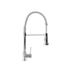   Livarno Home Mixer Tap egykaros mosogató csaptelep kétfunkciós zuhannyal, króm, spirálrugó tartóval, 275 x 505 x 48 mm