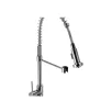   Livarno Home Mixer Tap egykaros mosogató csaptelep kétfunkciós zuhannyal, króm, spirálrugó tartóval, 275 x 505 x 48 mm
