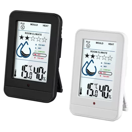 Livarno Home LD-7105 Room Climate Monitor | Helyiségkílma-állomás, hőmérséklet és páratartalom méréssel, figyelmeztetés funkcióval (485920)
