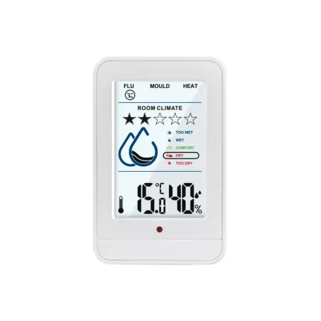 Livarno Home LD-7105 Room Climate Monitor | Helyiségkílma-állomás, hőmérséklet és páratartalom méréssel, figyelmeztetés funkcióval (485920)