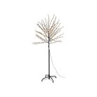 Livarno Home CBT 200 LED-es 150 cm fekete világító, virágzó cseresznyefa, dekorfa, kültéri - beltéri melegfehér fénydekoráció 200 LED-el