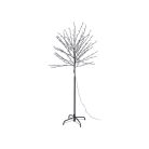 Livarno Home CBT 200 LED-es 150 cm fekete világító, virágzó cseresznyefa, dekorfa, kültéri - beltéri melegfehér fénydekoráció 200 LED-el