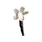 Livarno Home CBT 200 LED-es 150 cm fekete világító, virágzó cseresznyefa, dekorfa, kültéri - beltéri melegfehér fénydekoráció 200 LED-el