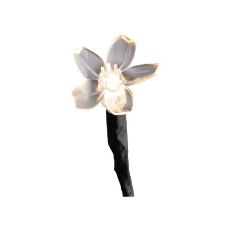 Livarno Home CBT 200 LED-es 150 cm fekete világító, virágzó cseresznyefa, dekorfa, kültéri - beltéri melegfehér fénydekoráció 200 LED-el