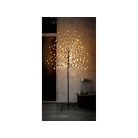 Livarno Home CBT 200 LED-es 150 cm fekete világító, virágzó cseresznyefa, dekorfa, kültéri - beltéri melegfehér fénydekoráció 200 LED-el