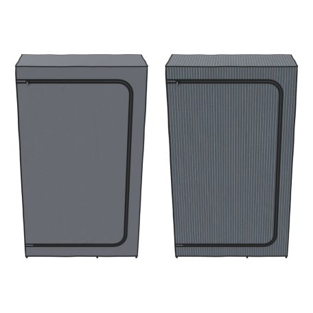 Livarno Living KT-8846 / KT-8847 mobil gardrób, szövet szekrény, textil ruhásszekrény, gardróbszekrény 100 x 174 x 46 cm