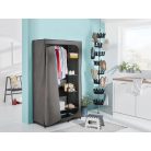 Livarno Living KT-8846 / KT-8847 mobil gardrób, szövet szekrény, textil ruhásszekrény, gardróbszekrény 100 x 174 x 46 cm