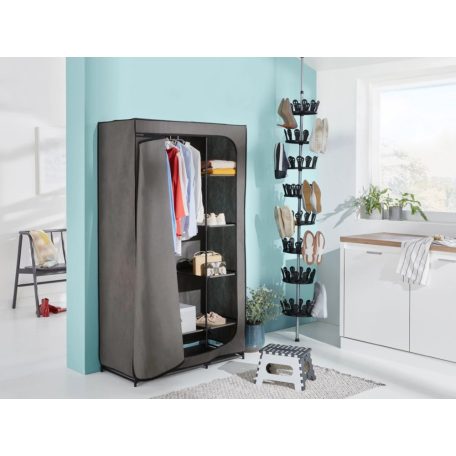 Livarno Living KT-8846 / KT-8847 mobil gardrób, szövet szekrény, textil ruhásszekrény, gardróbszekrény 100 x 174 x 46 cm