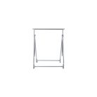 Livarno Living 88.5 x 98 - 160 x 54 cm összecsukható, guruló inox ruhaállvány gardróbállvány