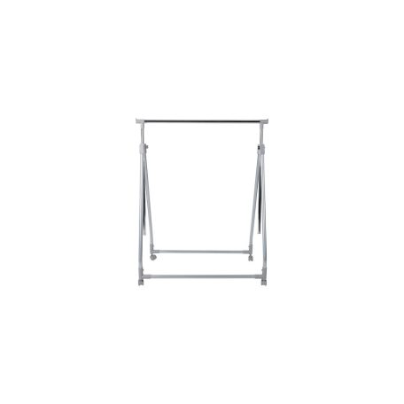 Livarno Living 88.5 x 98 - 160 x 54 cm összecsukható, guruló inox ruhaállvány gardróbállvány