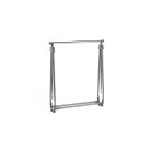 Livarno Living 88.5 x 98 - 160 x 54 cm összecsukható, guruló inox ruhaállvány gardróbállvány