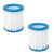 Livarno Home 471623 / Crivit DUO 2 db papírfilter, szűrőbetét Crivit / Livarno Home (LIDL) kerti medence vízforgatóhoz (szűrőkartus)