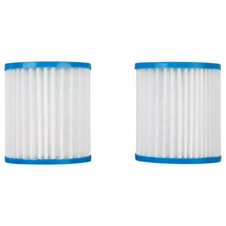 Livarno Home 471623 / Crivit DUO 2 db papírfilter, szűrőbetét Crivit / Livarno Home (LIDL) kerti medence vízforgatóhoz (szűrőkartus)