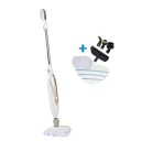 MediaShop Livington Prime M16625 Steam Mop, 10 az 1-ben multifunkciós gőztisztító, gőzölős padlótisztító 1300W, fehér - arany