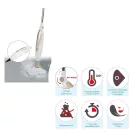 MediaShop Livington Prime M16625 Steam Mop, 10 az 1-ben multifunkciós gőztisztító, gőzölős padlótisztító 1300W, fehér - arany