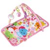   Eco Toys Lovely Zoo Activity Gym Rainforest Jungle zöld / rózsaszín zenélő játszószőnyeg 0 hónapos kortól fiúknak / lányoknak 78 x 52 x 44 cm