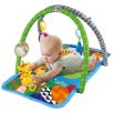   Eco Toys Lovely Zoo Activity Gym Rainforest Jungle zöld / rózsaszín zenélő játszószőnyeg 0 hónapos kortól fiúknak / lányoknak 78 x 52 x 44 cm