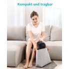 Weinberger MAG 003 Shiatsu 12V autós / 230V hálózati elektromos masszírozó párna, 24W hőterápiás, dupla görgős nyakmasszírozó, infravörös fűtéssel, 3 sebességfokozattal (37005)