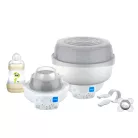 MAM 6 az 1-ben Mikrohullámú / elektromos cumisüveg sterilizáló és expressz melegítő szett (669485)